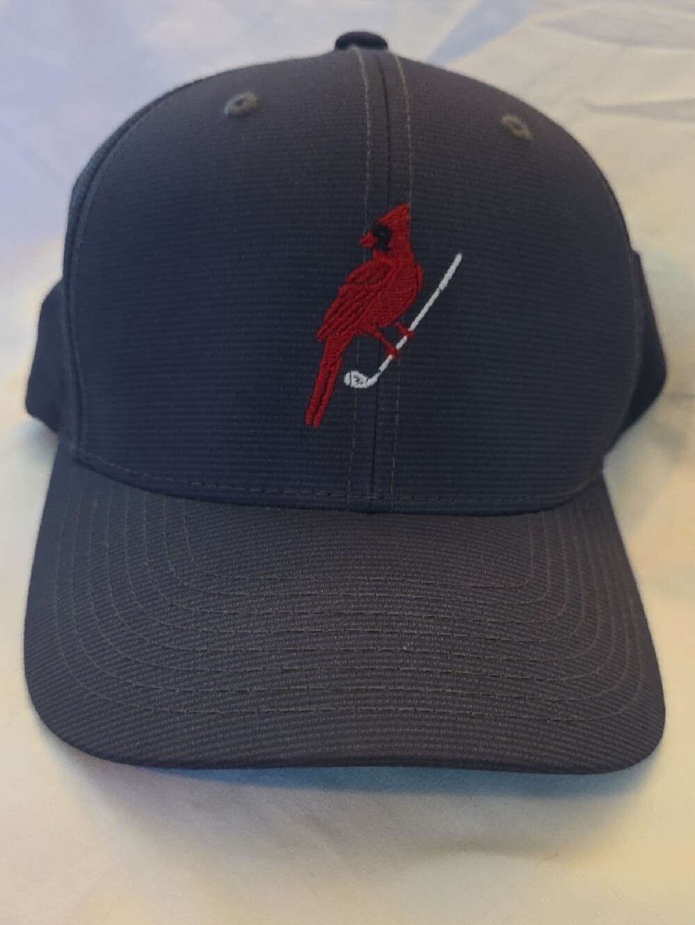Callaway Navy Golf Cap with Red Cardinal Embroidery / OS